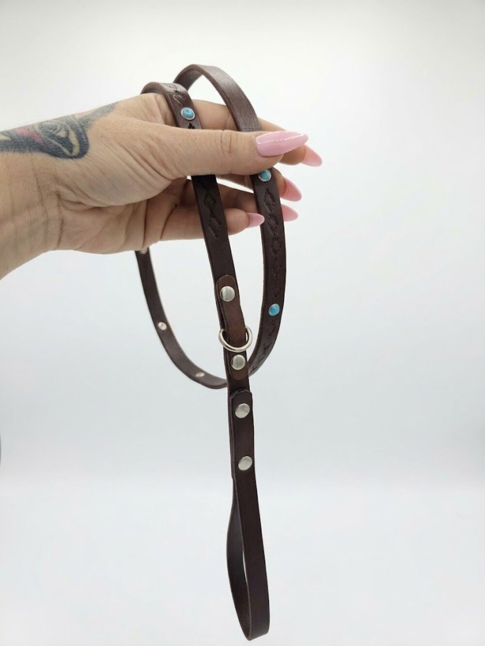 Handmade ( By Me) Leather Southwestern Dog Leash
